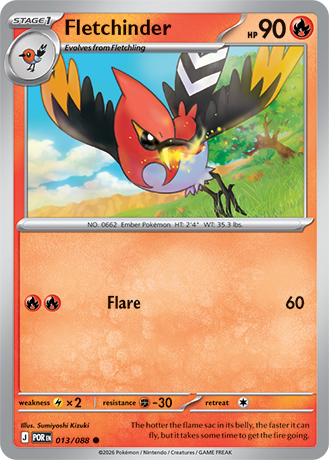 013/088 Fletchinder (Perfect Order) Pokémon card (English)