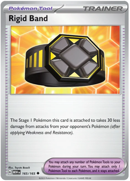165/165 Rigid Band (Pokémon 151) Pokémon card (English)