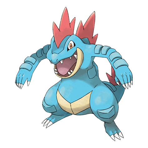 057/264 Feraligatr (Holo) (Fusion strike) Pokemon card (English)