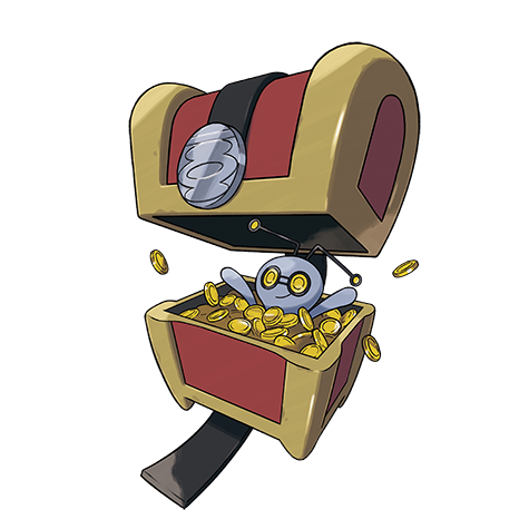 044/091 Gimmighoul (Reverse Holo) - Paldean Fates - Pokémon card (English)