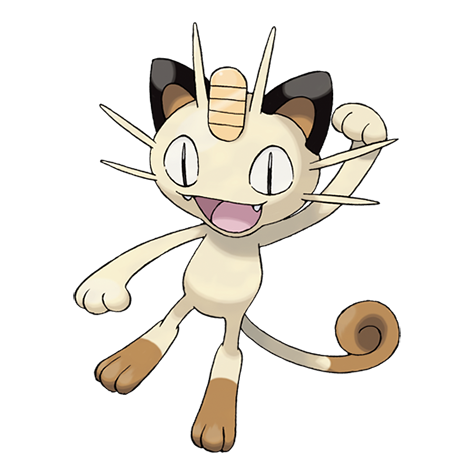 199/264 Meowth (Fusion Strike) Pokemon card (English)